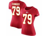 NFL Women Nike Kansas City Chiefs #79 Parker Ehinger Red Rush Pride Name & Number T-Shirt