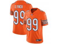 Nike Aaron Lynch Limited Orange Men's Jersey - NFL Chicago Bears #99 Rush Vapor Untouchable