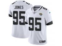 Nike Abry Jones Limited White Road Youth Jersey - NFL Jacksonville Jaguars #95 Vapor Untouchable