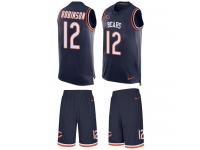 Nike Allen Robinson Navy Blue Men's Jersey - NFL Chicago Bears #12 Tank Top Suit