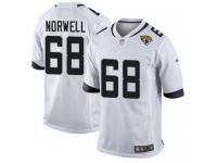 Nike Andrew Norwell Game White Road Youth Jersey - NFL Jacksonville Jaguars #68