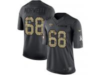 Nike Andrew Norwell Limited Black Youth Jersey - NFL Jacksonville Jaguars #68 2016 Salute to Service