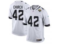 Nike Barry Church Game White Road Youth Jersey - NFL Jacksonville Jaguars #42