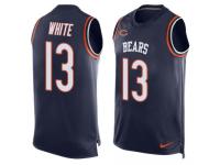 Nike Bears #13 Kevin White Navy Blue Team Color Men Stitched NFL Tank Top