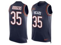 Nike Bears #35 Jacquizz Rodgers Navy Blue Team Color Men Stitched NFL Tank Top