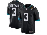 Nike Brad Nortman Game Black Home Youth Jersey - NFL Jacksonville Jaguars #3