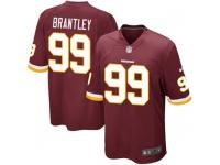 Nike Caleb Brantley Washington Redskins Men's Game Burgundy Team Color Jersey