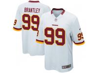 Nike Caleb Brantley Washington Redskins Men's Game White Jersey