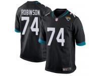 Nike Cam Robinson Game Black Home Youth Jersey - NFL Jacksonville Jaguars #74