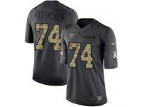 Nike Cam Robinson Limited Black Youth Jersey - NFL Jacksonville Jaguars #74 2016 Salute to Service