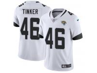 Nike Carson Tinker Limited White Road Youth Jersey - NFL Jacksonville Jaguars #46 Vapor Untouchable