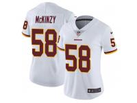 Nike Cassanova McKinzy Washington Redskins Women's Limited White Vapor Untouchable Jersey