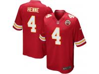 Nike Chad Henne Game Red Home Men's Jersey - NFL Kansas City Chiefs #4