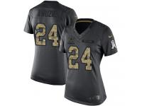 Nike Chidobe Awuzie Limited Black Women's Jersey - NFL Dallas Cowboys #24 2016 Salute to Service