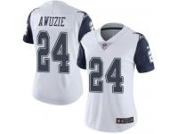 Nike Chidobe Awuzie Limited White Women's Jersey - NFL Dallas Cowboys #24 Rush Vapor Untouchable