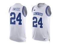 Nike Chidobe Awuzie White Men's Jersey - NFL Dallas Cowboys #24 Player Name & Number Tank Top