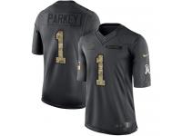 Nike Cody Parkey Limited Black Men's Jersey - NFL Chicago Bears #1 2016 Salute to Service