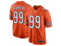Nike Dan Hampton Game Orange Alternate Men's Jersey - NFL Chicago Bears #99