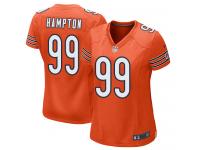 Nike Dan Hampton Game Orange Alternate Women's Jersey - NFL Chicago Bears #99