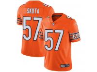 Nike Dan Skuta Limited Orange Men's Jersey - NFL Chicago Bears #57 Rush Vapor Untouchable