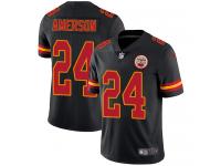 Nike David Amerson Limited Black Men's Jersey - NFL Kansas City Chiefs #24 Rush Vapor Untouchable