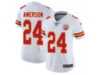 Nike David Amerson Limited White Road Women's Jersey - NFL Kansas City Chiefs #24 Vapor Untouchable
