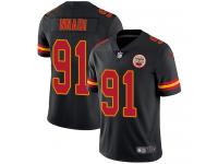 Nike Derrick Nnadi Limited Black Youth Jersey - NFL Kansas City Chiefs #91 Rush Vapor Untouchable