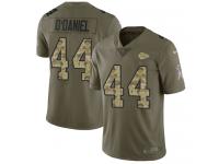 Nike Dorian O'Daniel Limited Olive Camo Men's Jersey - NFL Kansas City Chiefs #44 2017 Salute to Service