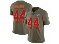 Nike Dorian O'Daniel Limited Olive Youth Jersey - NFL Kansas City Chiefs #44 2017 Salute to Service