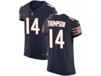 Nike Elite Deonte Thompson Navy Blue Men's Jersey - Chicago Bears #14 NFL Vapor Untouchable Home