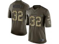 Nike Eric Weddle Elite Green Men's Jersey - NFL Baltimore Ravens #32 Salute to Service