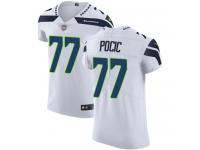 Nike Ethan Pocic Elite White Road Men's Jersey - NFL Seattle Seahawks #77 Vapor Untouchable