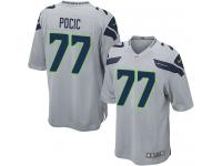 Nike Ethan Pocic Game Grey Alternate Youth Jersey - NFL Seattle Seahawks #77