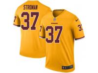 Nike Greg Stroman Washington Redskins Men's Legend Vapor Untouchable Gold Color Rush Jersey