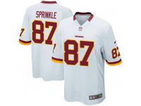 Nike Jeremy Sprinkle Washington Redskins Youth Game White Jersey