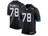 Nike Jermey Parnell Game Black Home Youth Jersey - NFL Jacksonville Jaguars #78