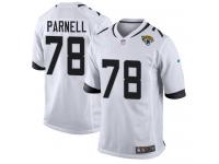 Nike Jermey Parnell Game White Road Youth Jersey - NFL Jacksonville Jaguars #78