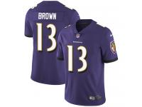 Nike John Brown Limited Purple Home Youth Jersey - NFL Baltimore Ravens #13 Vapor Untouchable