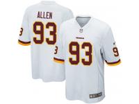 Nike Jonathan Allen Game White Road Youth Jersey - NFL Washington Redskins #93