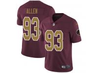 Nike Jonathan Allen Limited Burgundy Red Alternate Men's Jersey - NFL Washington Redskins #93 Vapor Untouchable 80th Anniversary