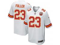 Nike Kendall Fuller Game White Road Men's Jersey - NFL Kansas City Chiefs #23
