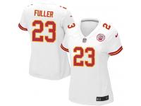 Nike Kendall Fuller Game White Road Women's Jersey - NFL Kansas City Chiefs #23