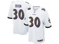 Nike Kenneth Dixon Game White Road Youth Jersey - NFL Baltimore Ravens #30