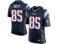 Nike Kenny Britt Game Navy Blue Home Men's Jersey - NFL New England Patriots #88