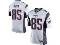Nike Kenny Britt Game White Road Men's Jersey - NFL New England Patriots #88