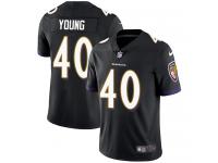 Nike Kenny Young Elite Black Alternate Youth Jersey - NFL Baltimore Ravens #40 Vapor Untouchable