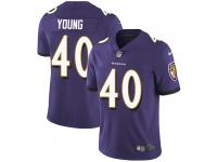 Nike Kenny Young Limited Purple Home Youth Jersey - NFL Baltimore Ravens #40 Vapor Untouchable
