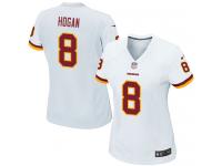 Nike Kevin Hogan Game White Road Women's Jersey - NFL Washington Redskins #8