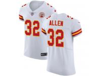 Nike Marcus Allen Elite White Road Men's Jersey - NFL Kansas City Chiefs #32 Vapor Untouchable