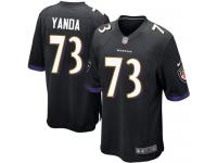 Nike Marshal Yanda Game Black Alternate Youth Jersey - NFL Baltimore Ravens #73